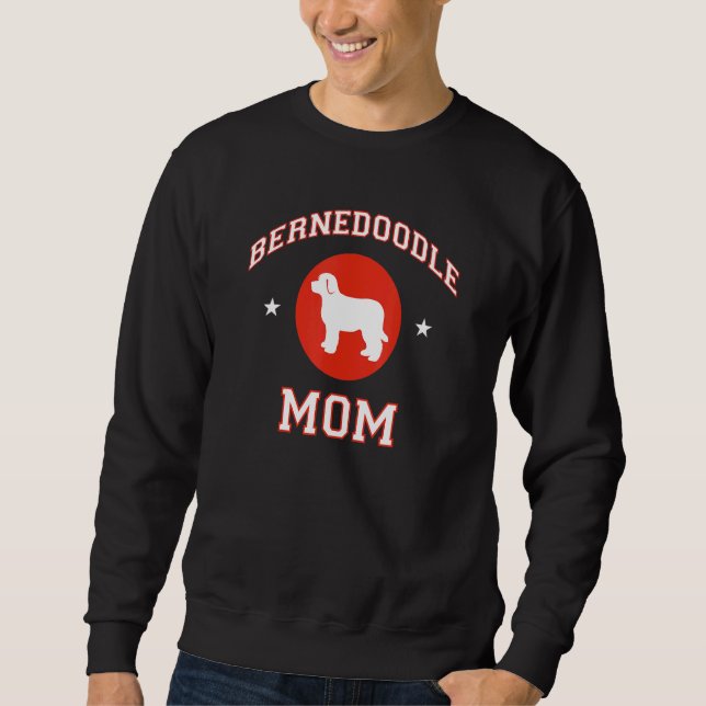 Bernedoodle Mama 1 Sweatshirt (Vorderseite)