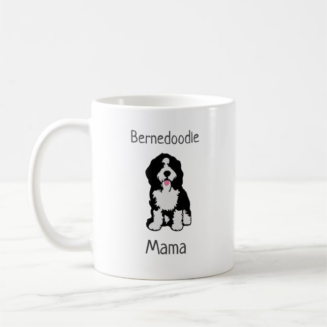 Bernedoodle Mama Kaffeetasse (Links)