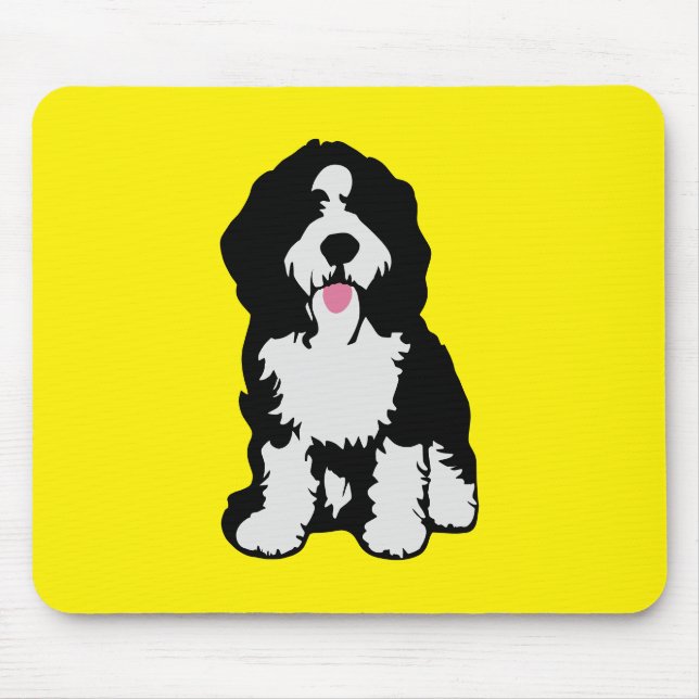 Bernedoodle Mousepad (Vorne)