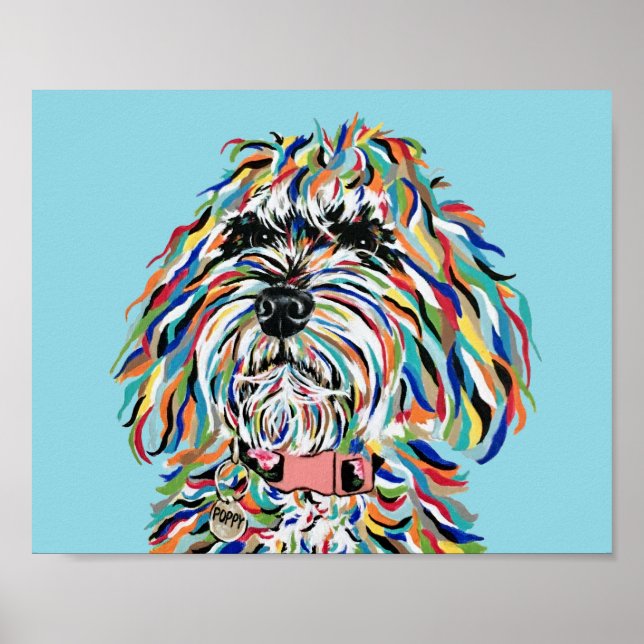 Bernedoodle Poster (Vorne)
