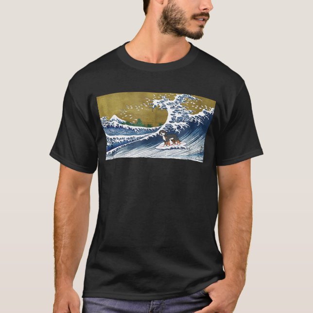 Bernedoodle-Shirt T-Shirt (Vorderseite)