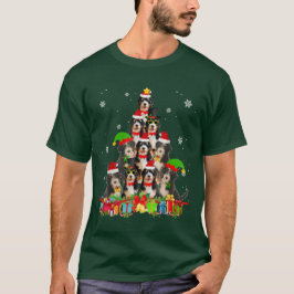 Bernedoodle Weihnachten T-Shirt