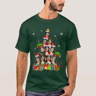 Bernedoodle Weihnachten T-Shirt