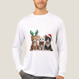 Bernedoodle Weihnachts-Sweatshirt, Tri-Blend Shirt