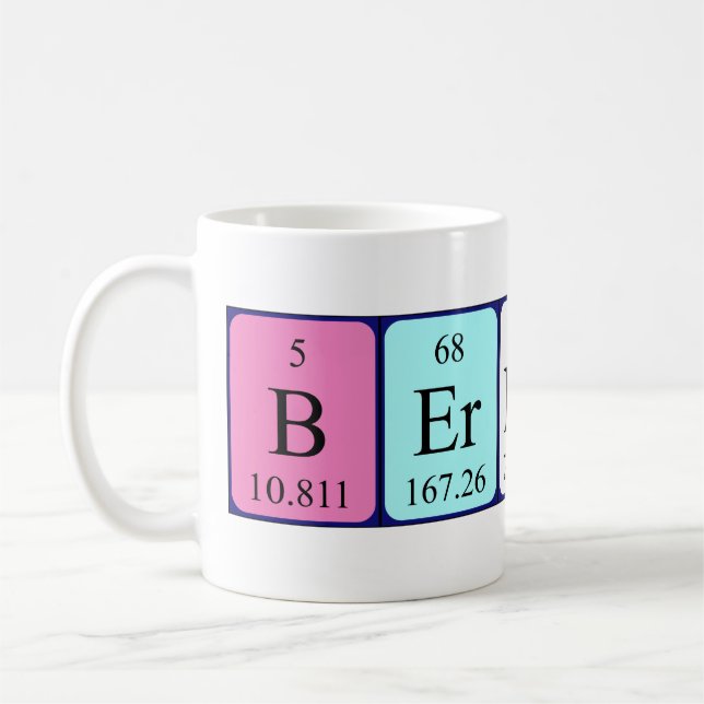 Berneice Periodenname Tasse (Links)