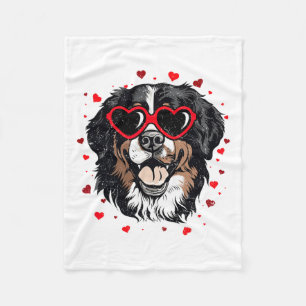 Berner Berg Valentine Niedliches Herz Fleecedecke