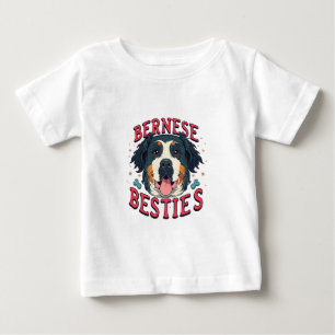 Berner Besties - Freundschaft mit Berner Sennenhun Baby T-shirt