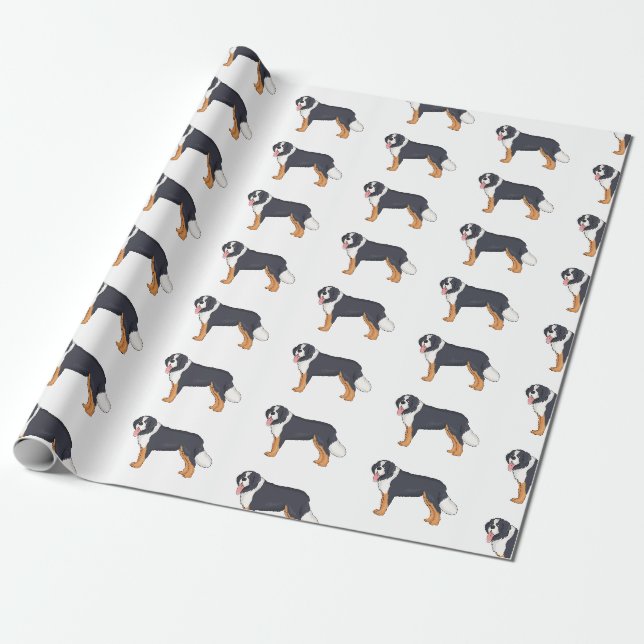 Berner Cartoon Geschenkpapier (Ungerollt)
