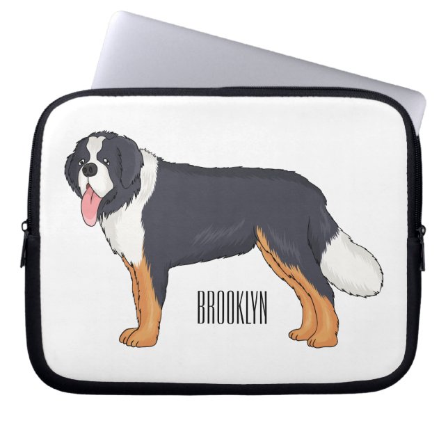 Berner Cartoon Laptopschutzhülle (Vorderseite)