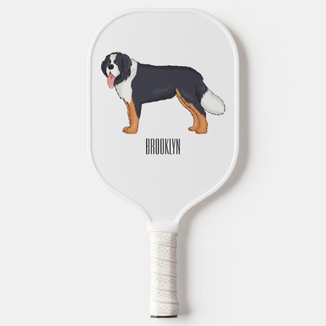 Berner Cartoon Pickleball Schläger (Vorderseite)