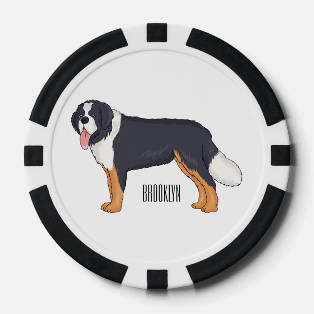 Berner Cartoon Pokerchips (Vorderseite)