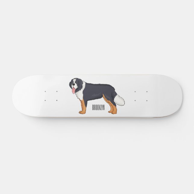 Berner Cartoon Skateboard (Horizontal)