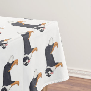 Berner Cartoon Tischdecke