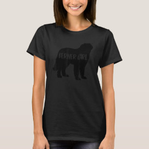 Berner Girl Funny Bernese Mountain Owner Dog Lover T-Shirt