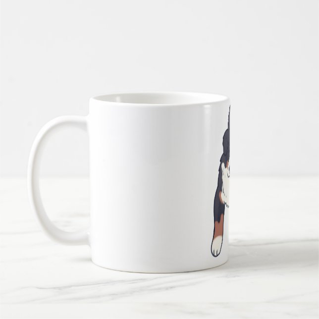 Berner Hund Delight � Süße Tier Art Kaffeetasse (Links)