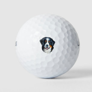Berner Hund Golfball