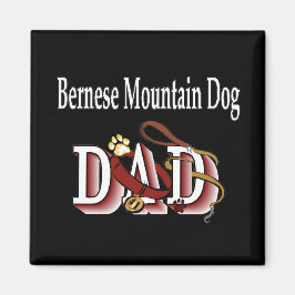 Berner Hund Papa Magnet