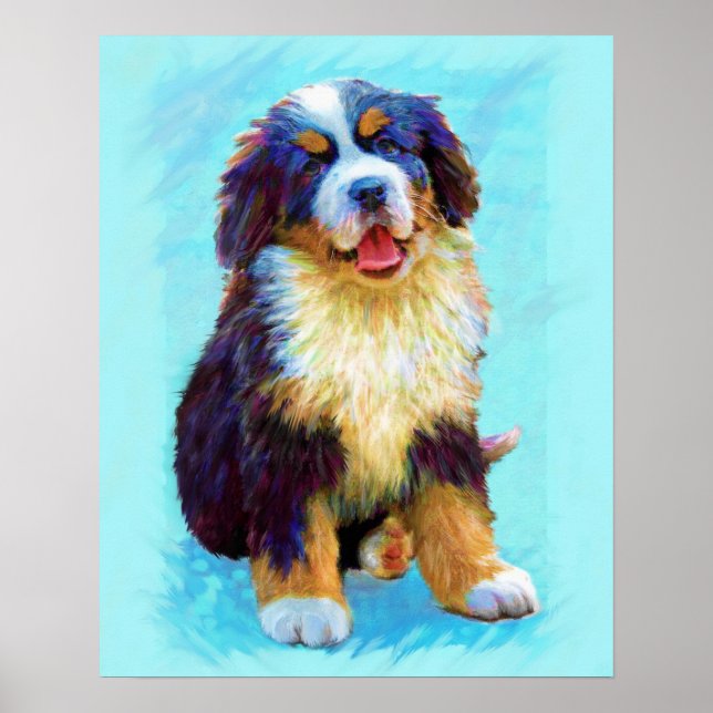 Berner Hund Poster (Vorne)