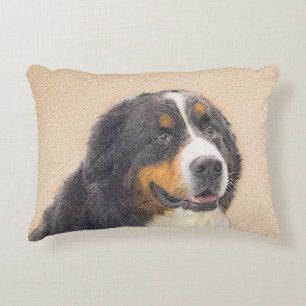 Berner Hundemalerei - Original Hundekunst Dekokissen