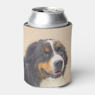 Berner Hundemalerei - Original Hundekunst Dosenkühler