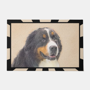 Berner Hundemalerei - Original Hundekunst Fußmatte