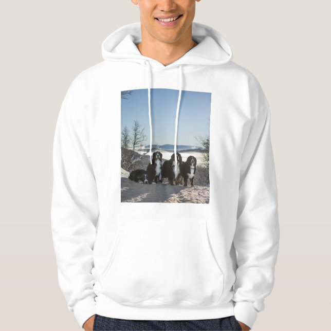Berner Hundengruppe Hoodie (Vorderseite)
