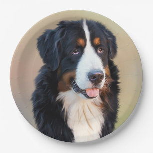 Berner Hundkunst Pappteller