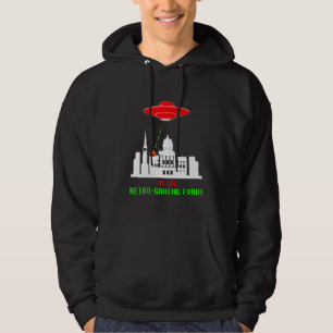 Berner Invasion Retro-Spiel mit Ufo Hoodie