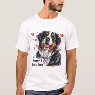 Berner ist mein Valentiner Berner Hundebesitzer T-Shirt