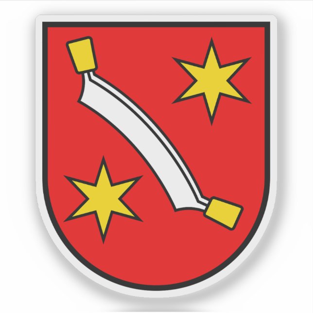 Berner-Mittelland-Landwappen, Schweiz Aufkleber (Vorderseite)