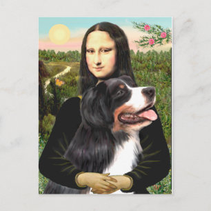 Berner - Mona Lisa - Anpassend Postkarte