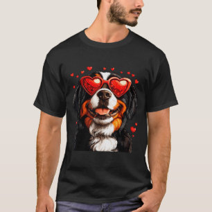 Berner Mountain Cute Berner Hundeliebhaber Valenti T-Shirt