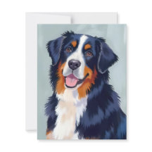 Berner Sennenhund | Aquarell Haustier