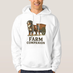 Berner Sennenhund arbeitender Hofbegleiter Hoodie