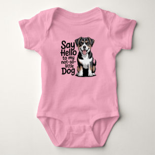 Berner Sennenhund Baby Strampler