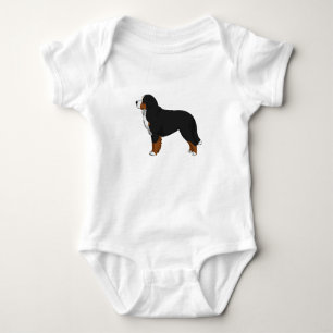 Berner Sennenhund Baby Strampler