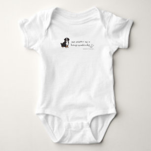 Berner Sennenhund Baby Strampler