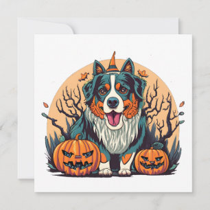 Berner Sennenhund Gruseliges Halloween