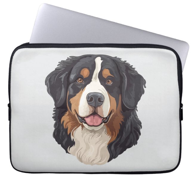 Berner Sennenhund Laptopschutzhülle (Vorderseite)