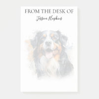 Berner Sennenhund Liebhaber monogrammierter Hund