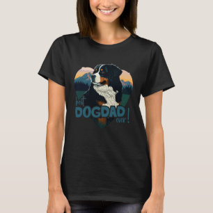 Berner Sennenhund Mit Herzdekoration Bester Hundd T-Shirt