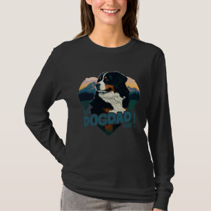 Berner Sennenhund Mit Herzdekoration Bester Hundd T-Shirt