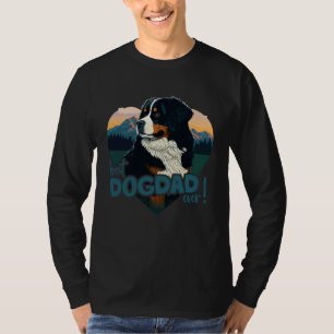 Berner Sennenhund Mit Herzdekoration Bester Hundd T-Shirt