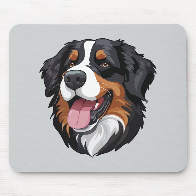 Berner Sennenhund Mousepad (Vorne)