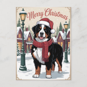 Berner Sennenhund personalisiertes Weihnachten
