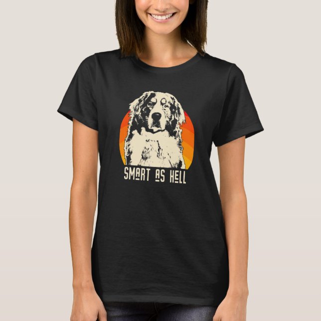Berner Sennenhund Rasse  12 T-Shirt (Vorderseite)