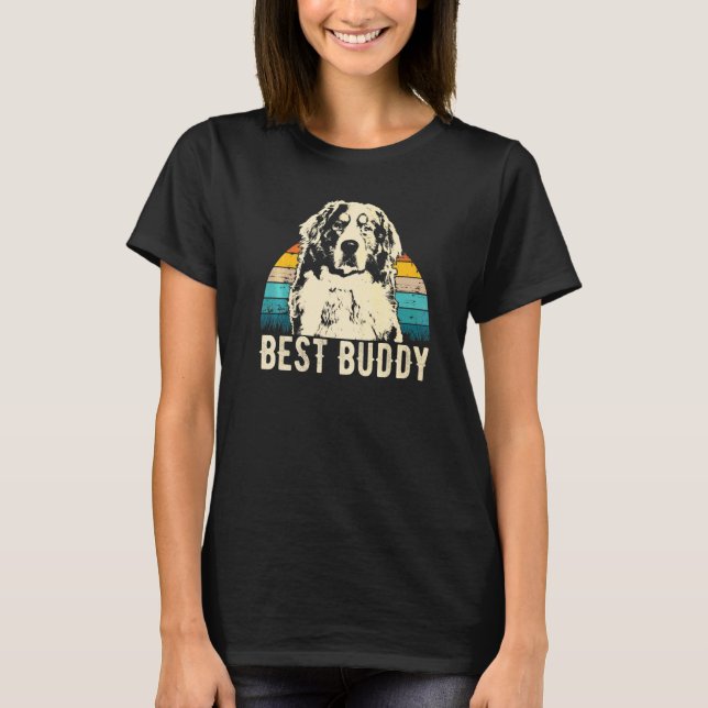 Berner Sennenhund Rasse  45 T-Shirt (Vorderseite)
