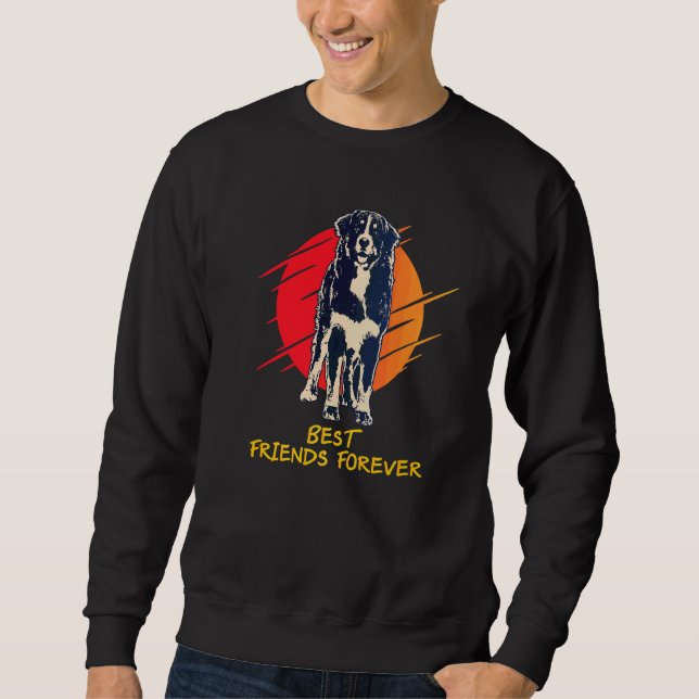 Berner Sennenhund Rasse  58 Sweatshirt (Vorderseite)