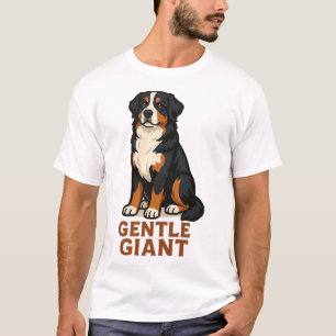 Berner Sennenhund Sanfter Riese. T-Shirt