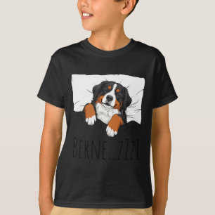 Berner Sennenhund Schlafthemd Pyjamas lustiger Wor T-Shirt